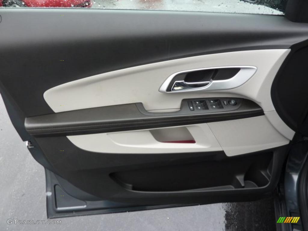 2011 Chevrolet Equinox LS AWD Light Titanium/Jet Black Door Panel Photo #38729183