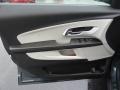 Light Titanium/Jet Black 2011 Chevrolet Equinox LS AWD Door Panel