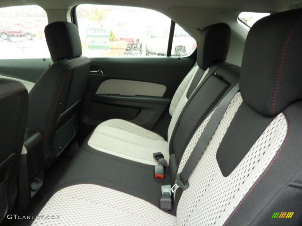 Light Titanium/Jet Black Interior 2011 Chevrolet Equinox LS AWD Photo #38729199