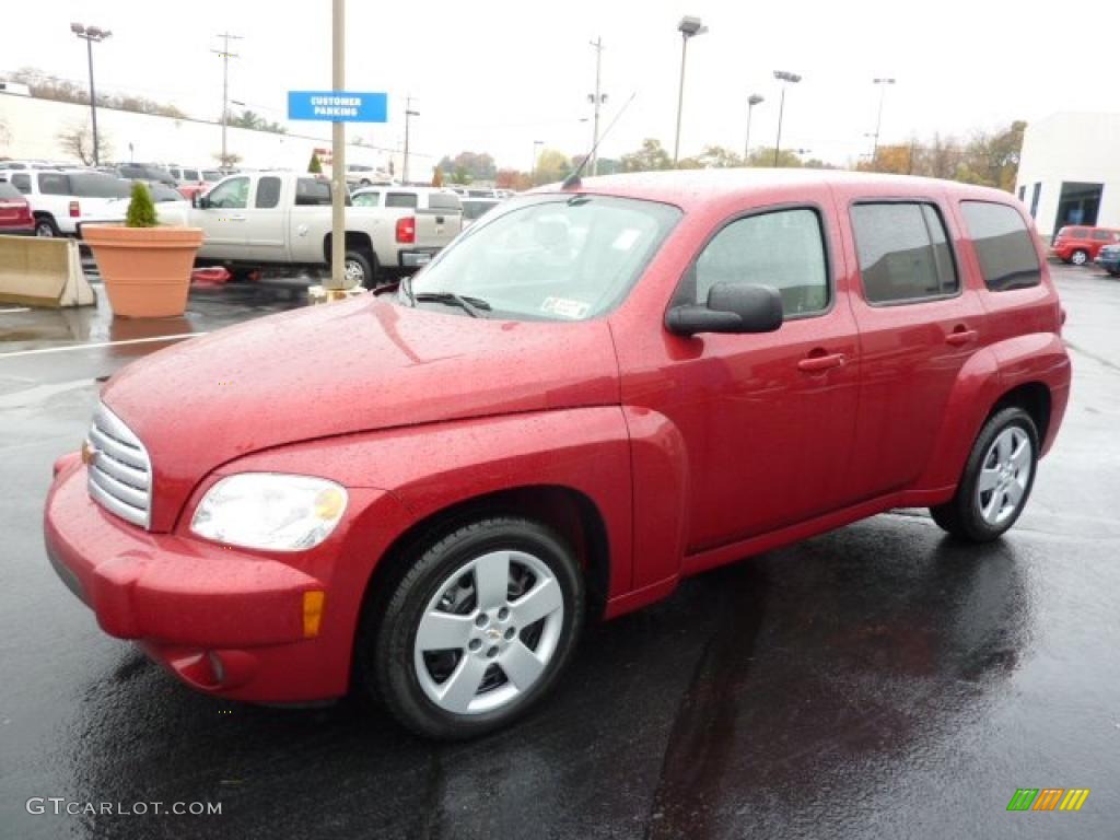 Crystal Red Metallic Tintcoat 2011 Chevrolet HHR LS Exterior Photo #38729311