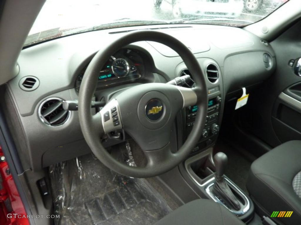 Ebony Interior 2011 Chevrolet HHR LS Photo #38729443