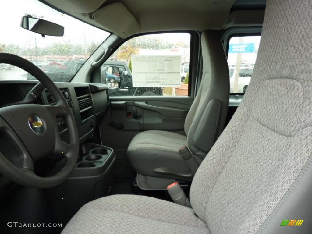 Medium Pewter Interior 2011 Chevrolet Express 2500 Cargo Van Photo #38729931