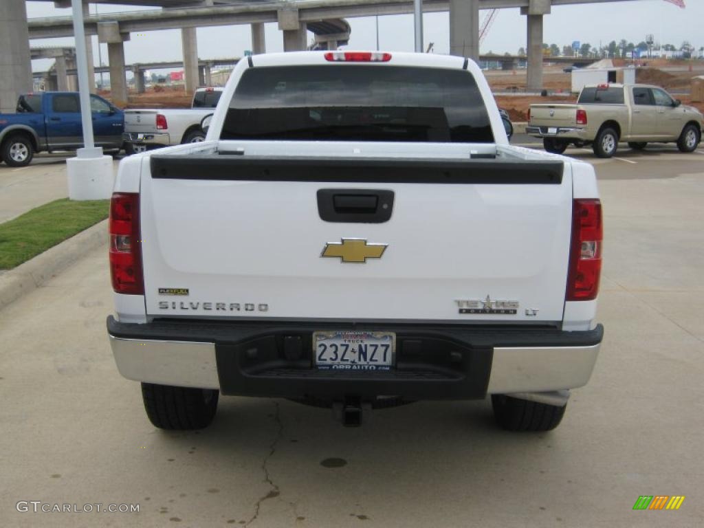 2008 Silverado 1500 LT Extended Cab - Summit White / Light Cashmere/Ebony Accents photo #4