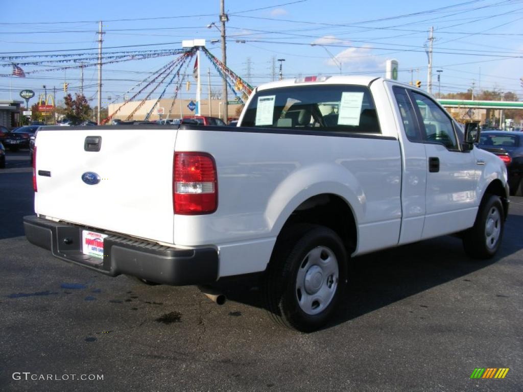 2006 F150 XL Regular Cab - Oxford White / Medium Flint photo #5