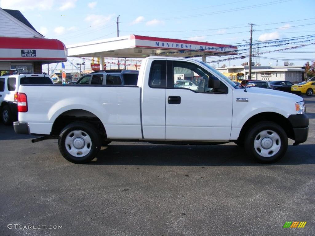 2006 F150 XL Regular Cab - Oxford White / Medium Flint photo #6