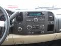 2010 Chevrolet Silverado 1500 Light Cashmere/Ebony Interior Controls Photo