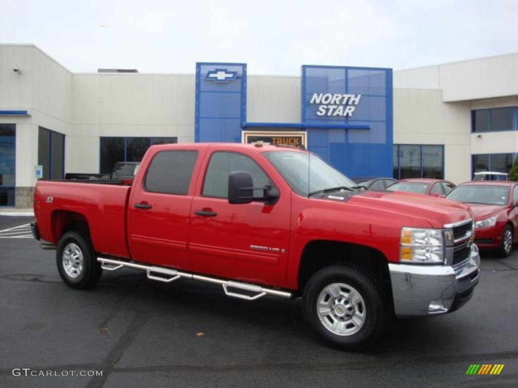 Victory Red Chevrolet Silverado 2500HD