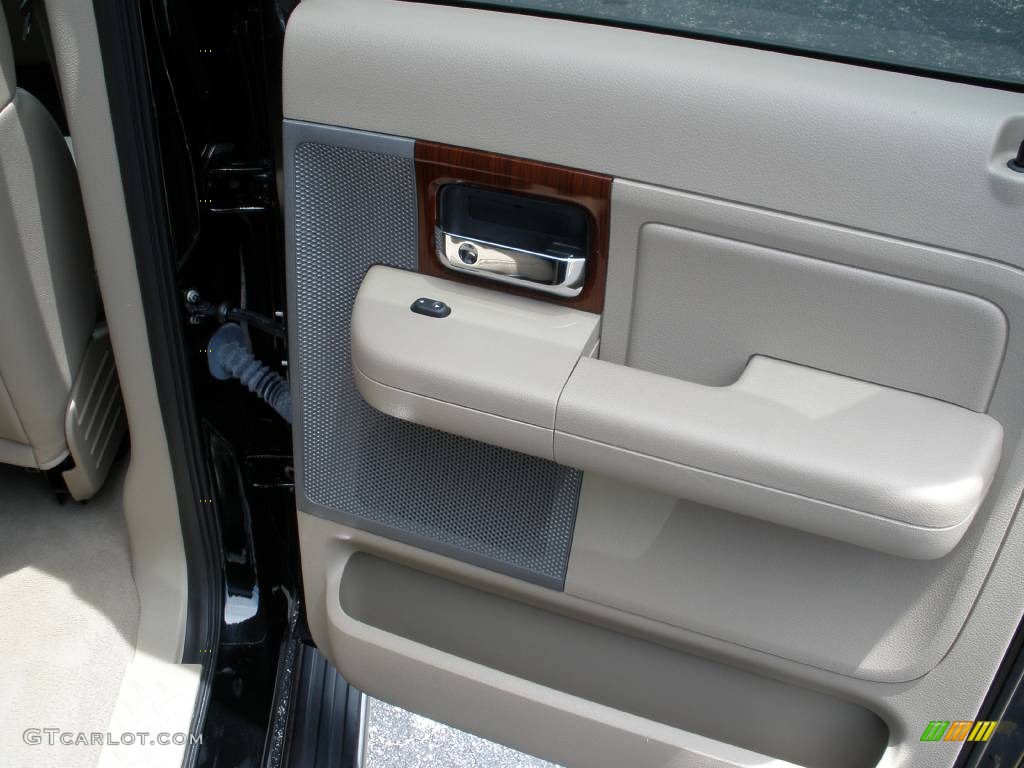 2006 F150 Lariat SuperCrew 4x4 - Black / Tan photo #16
