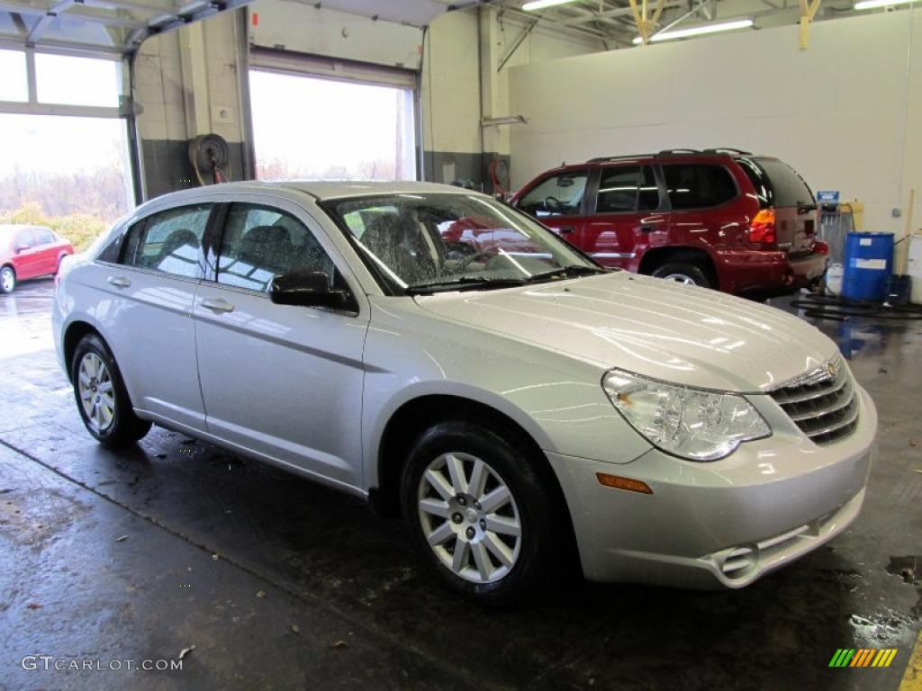 Bright Silver Metallic 2008 Chrysler Sebring LX Sedan Exterior Photo #38734136