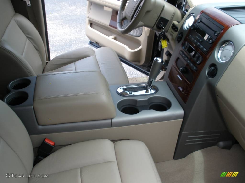 2006 F150 Lariat SuperCrew 4x4 - Black / Tan photo #19