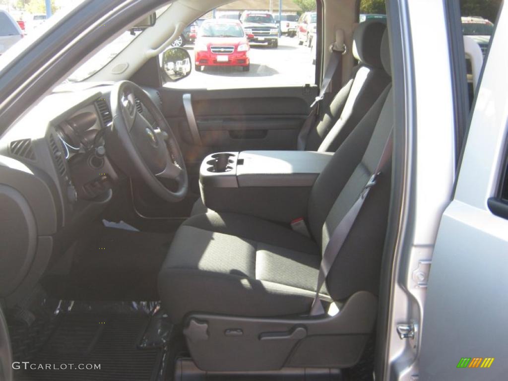 2011 Silverado 1500 LT Crew Cab 4x4 - Sheer Silver Metallic / Ebony photo #13