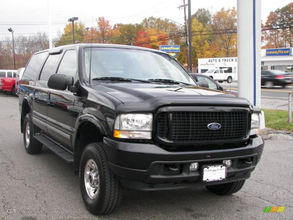 Black 2003 Ford Excursion Limited 4x4 Exterior Photo #38736224