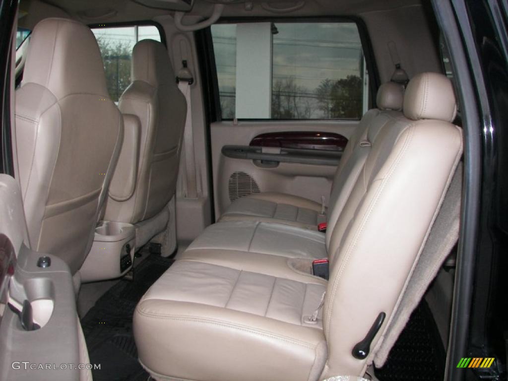 Medium Parchment Interior 2003 Ford Excursion Limited 4x4 Photo #38736308