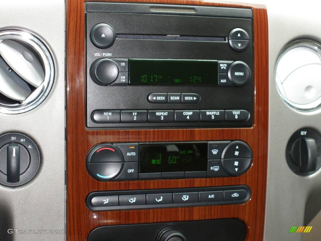 2006 F150 Lariat SuperCrew 4x4 - Black / Tan photo #22