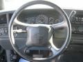 Graphite Gray 2002 Chevrolet Silverado 1500 LS Extended Cab 4x4 Steering Wheel