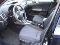 Black 2010 Subaru Forester 2.5 X Premium Interior Color