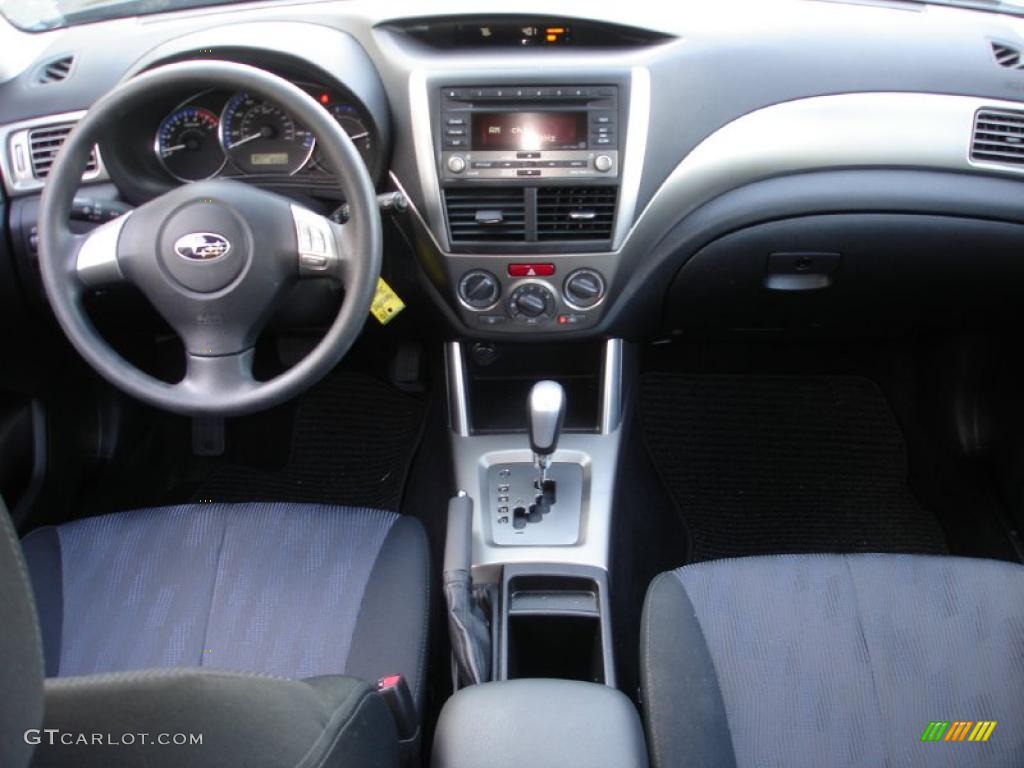 2010 Subaru Forester 2.5 X Premium Black Dashboard Photo #38736917