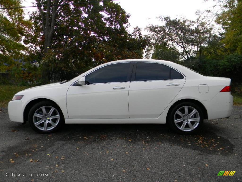 2005 TSX Sedan - Premium White Pearl / Quartz photo #5