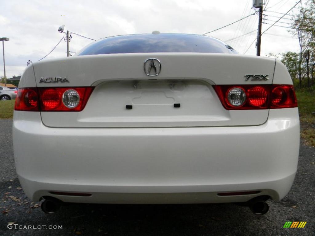 2005 TSX Sedan - Premium White Pearl / Quartz photo #7