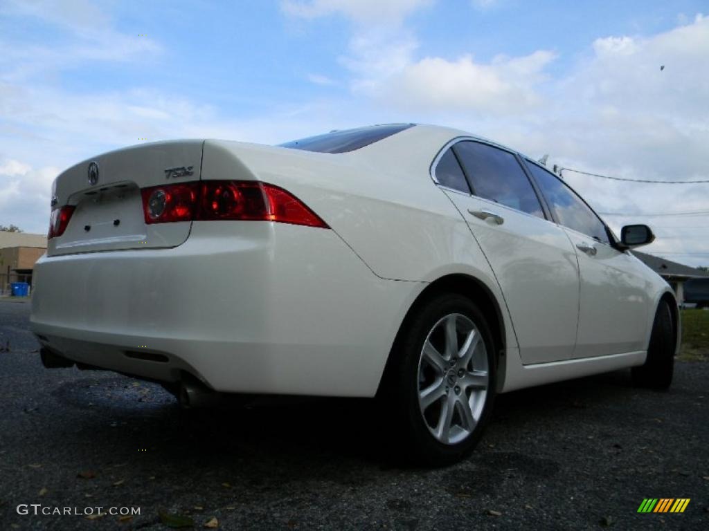 2005 TSX Sedan - Premium White Pearl / Quartz photo #8