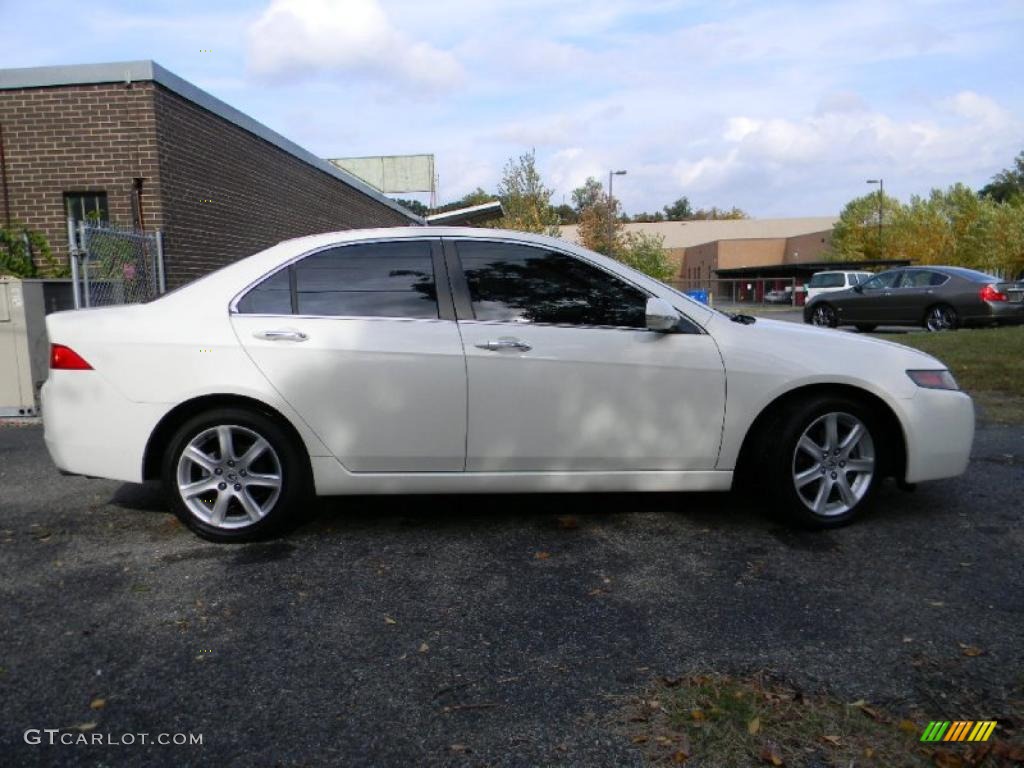 2005 TSX Sedan - Premium White Pearl / Quartz photo #9