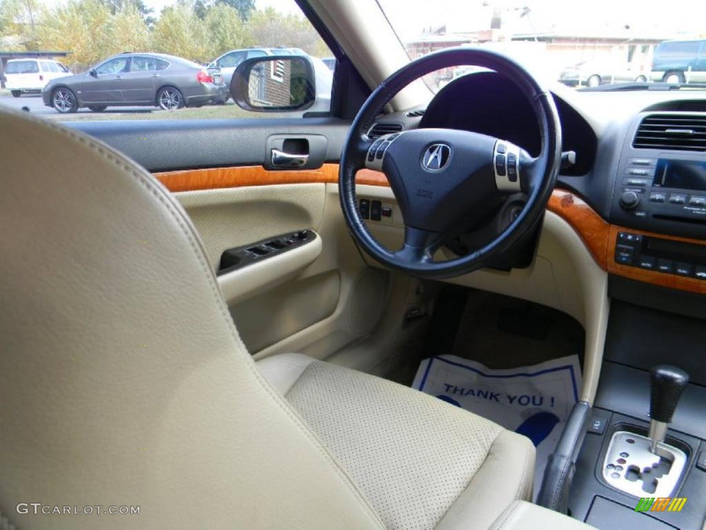 2005 TSX Sedan - Premium White Pearl / Quartz photo #10