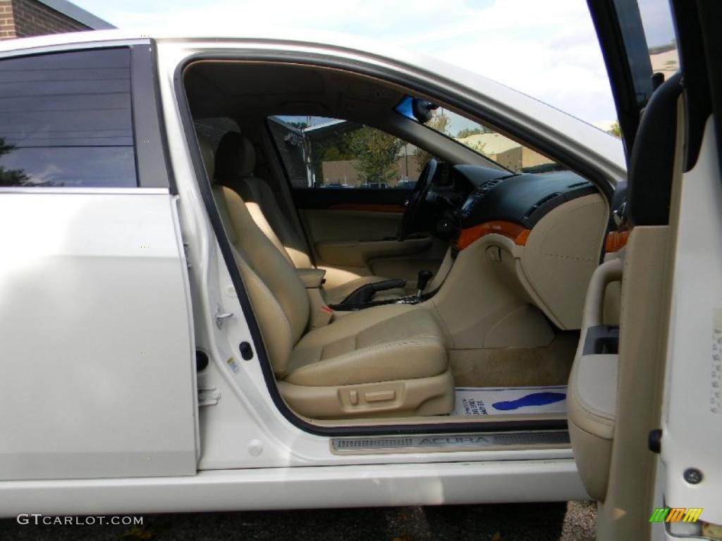 2005 TSX Sedan - Premium White Pearl / Quartz photo #19