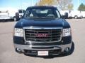 2008 Black Onyx GMC Sierra 3500HD SLE Crew Cab 4x4 Dually  photo #2