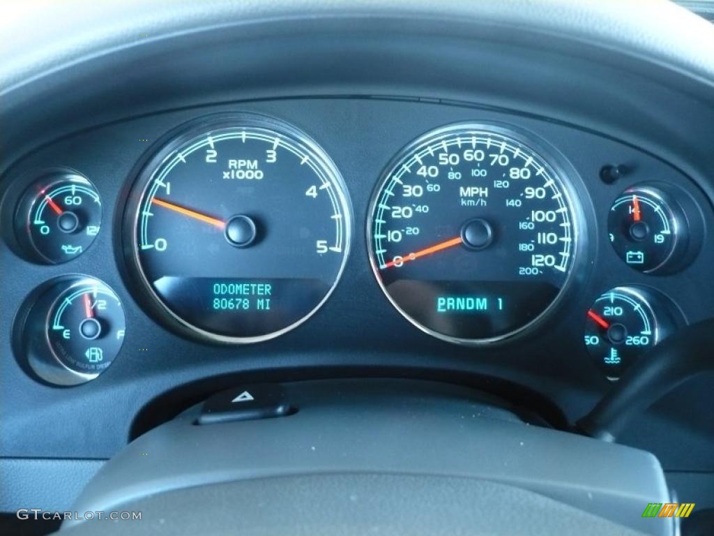 2008 GMC Sierra 3500HD SLE Crew Cab 4x4 Dually Gauges Photos