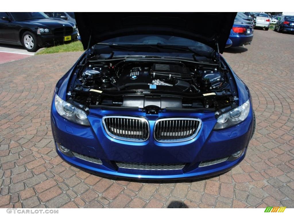 2009 3 Series 335i Coupe - Montego Blue Metallic / Black photo #19