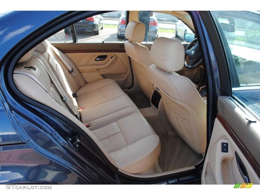 Sand Interior 2002 BMW 5 Series 525i Sedan Photo #38739967