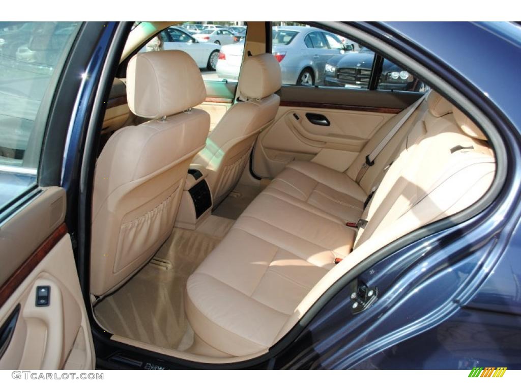 Sand Interior 2002 BMW 5 Series 525i Sedan Photo #38740012