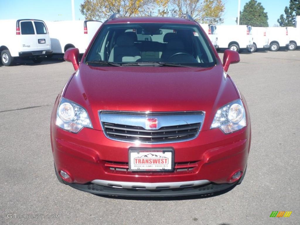 2010 VUE XR - Crystal Red Tintcoat / Gray photo #2
