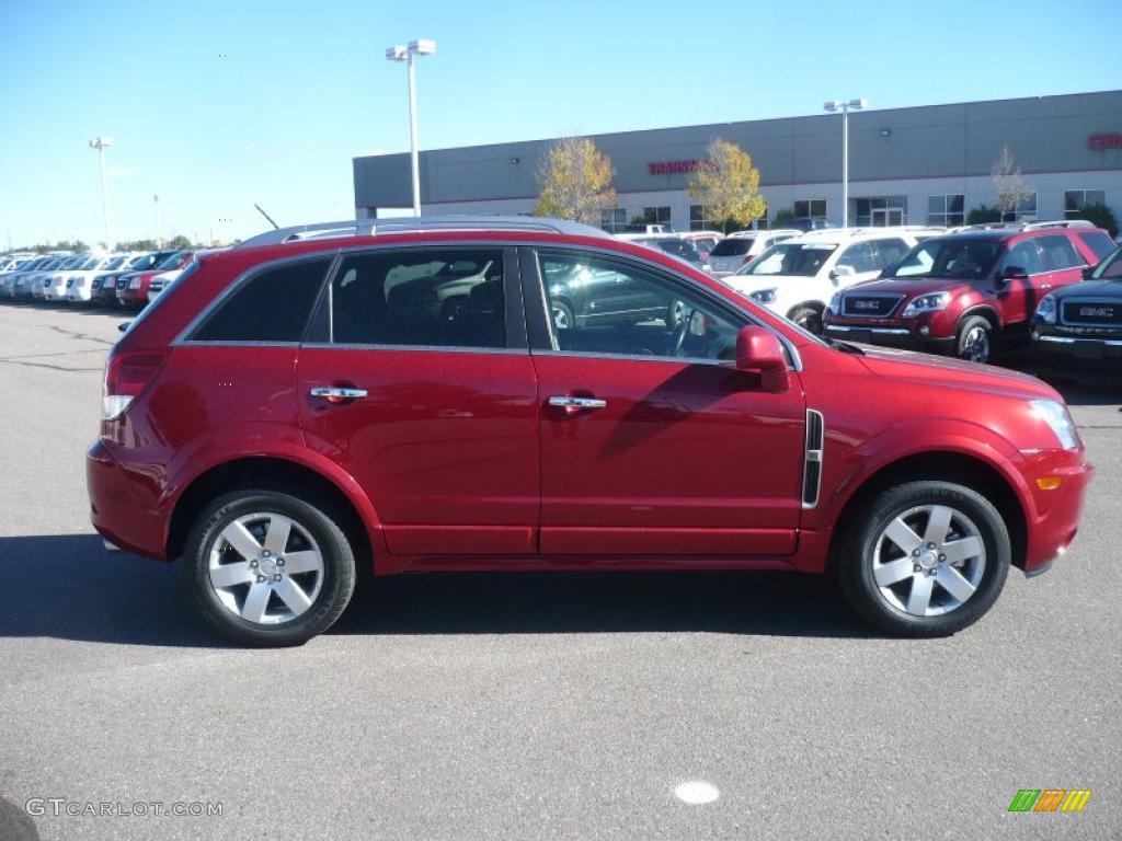 2010 VUE XR - Crystal Red Tintcoat / Gray photo #3