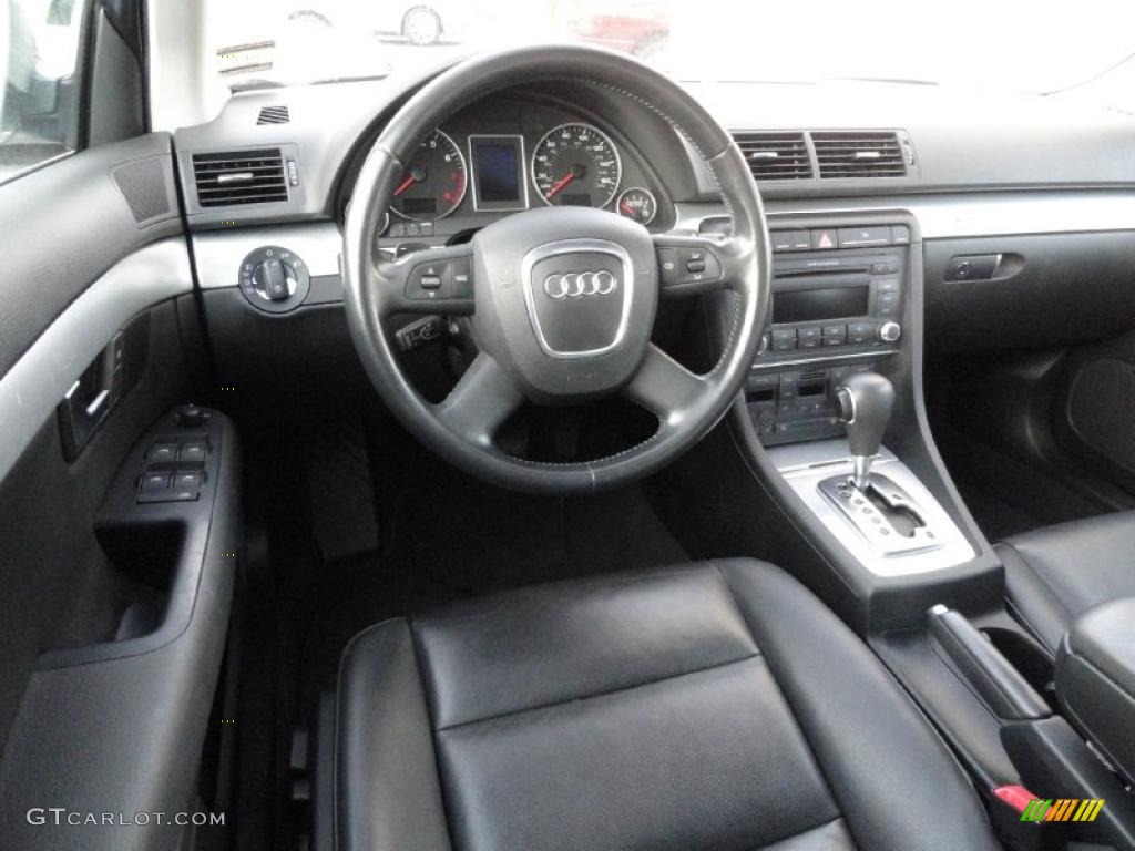 2011 Audi A4 2.0T quattro Sedan Black Dashboard Photo #38740564