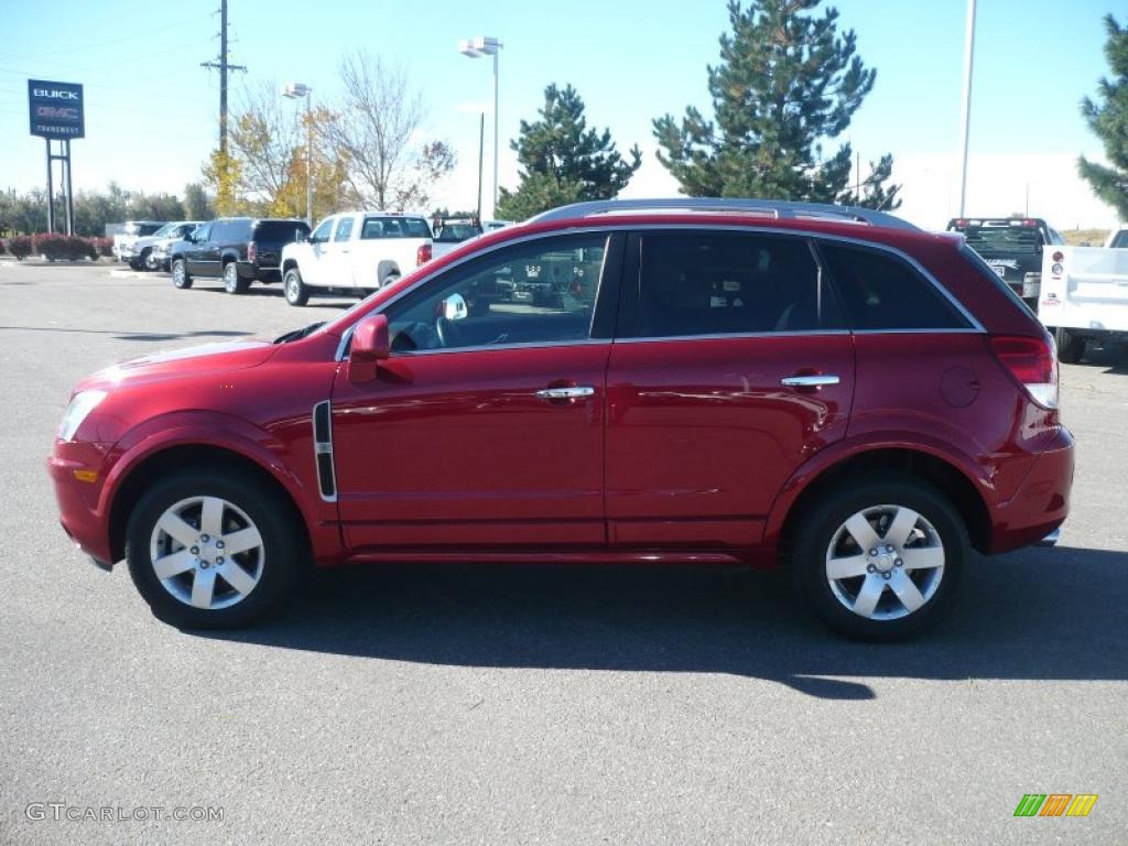 2010 VUE XR - Crystal Red Tintcoat / Gray photo #5
