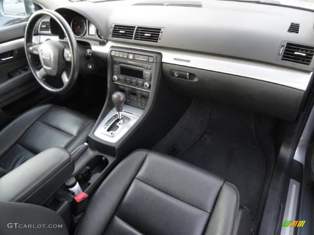 2011 Audi A4 2.0T quattro Sedan Black Dashboard Photo #38740576
