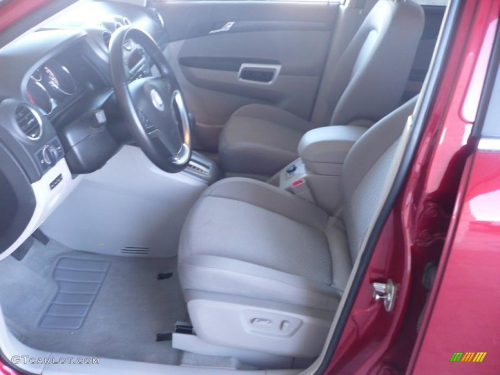 2010 VUE XR - Crystal Red Tintcoat / Gray photo #8