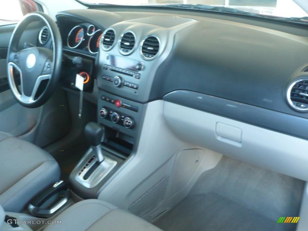 2010 VUE XR - Crystal Red Tintcoat / Gray photo #12