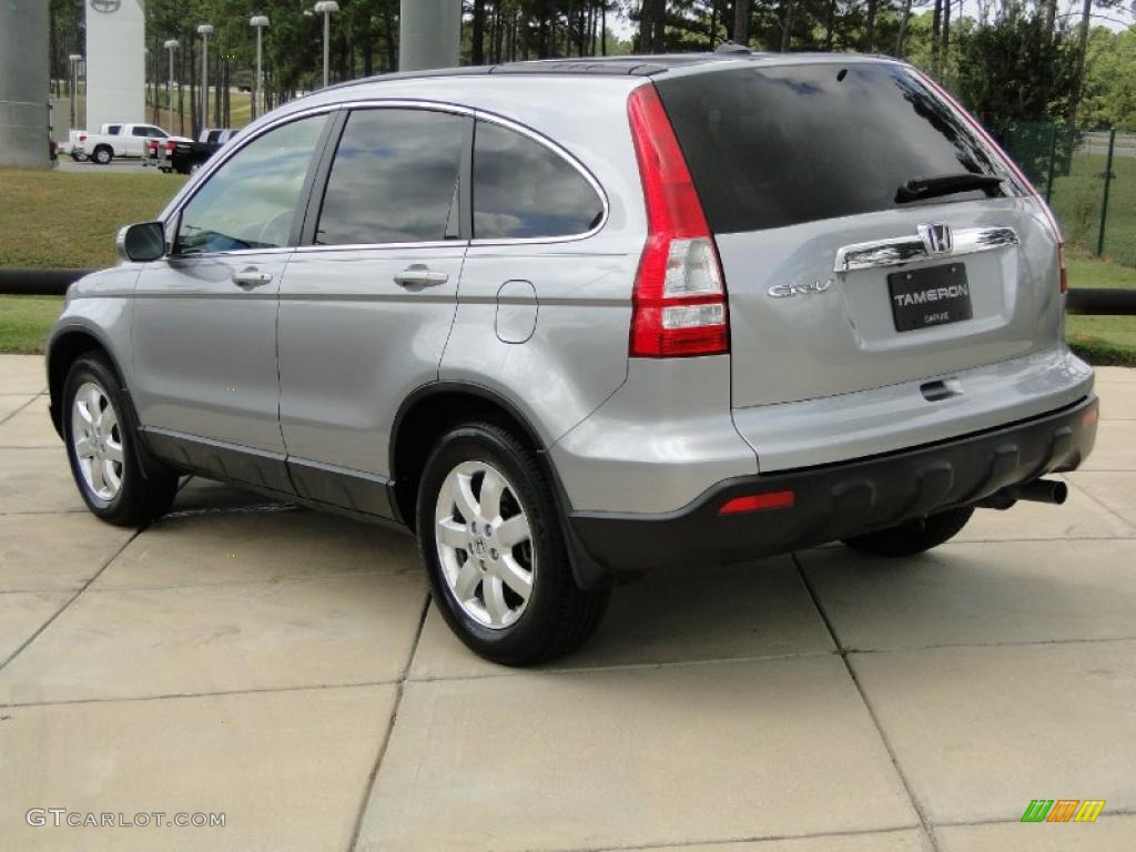 2007 CR-V EX-L - Whistler Silver Metallic / Gray photo #7