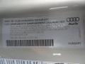 2008 Audi TT 3.2 quattro Roadster Info Tag
