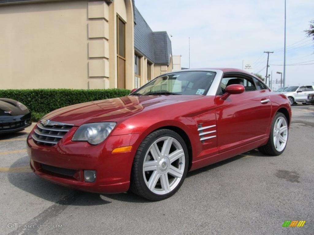 Blaze Red Crystal Pearl 2004 Chrysler Crossfire Limited Coupe Exterior Photo #38741168