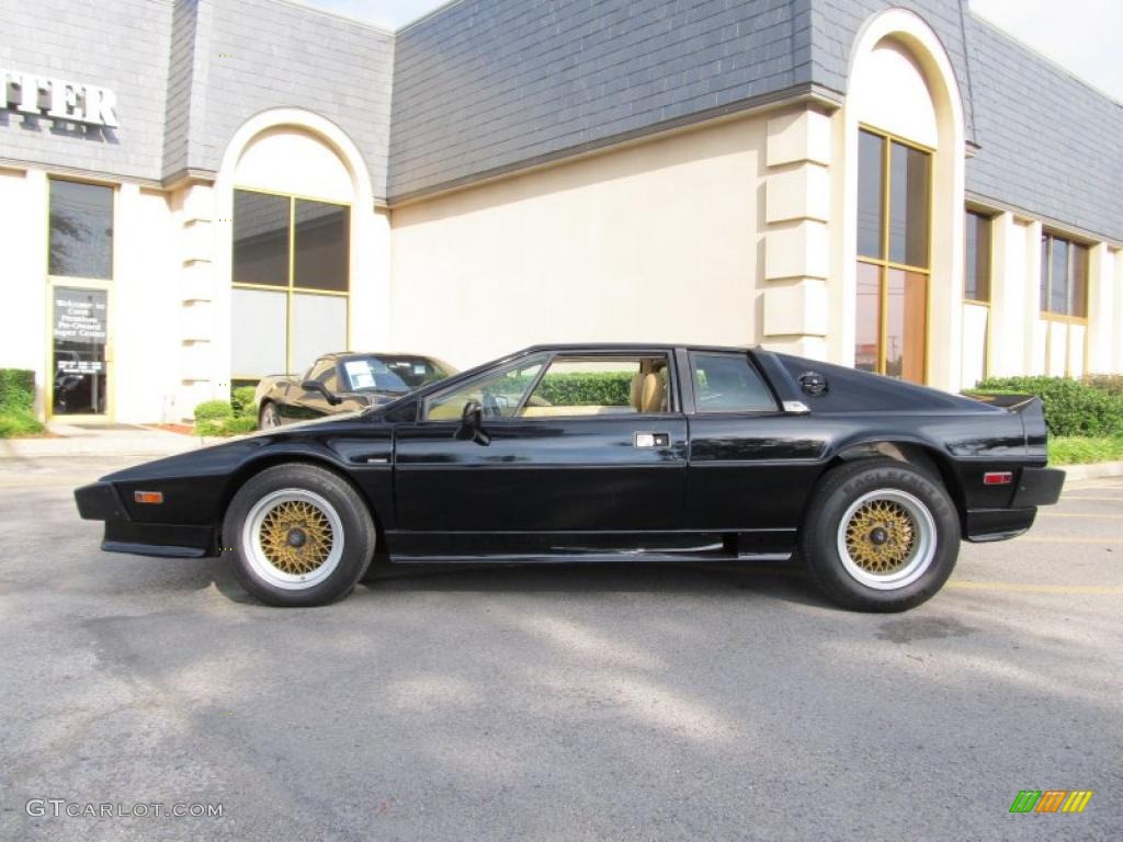 Black 1987 Lotus Esprit Turbo Exterior Photo #38742224