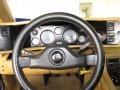 1987 Lotus Esprit Tan Interior Steering Wheel Photo