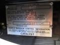 Info Tag of 1987 Esprit Turbo