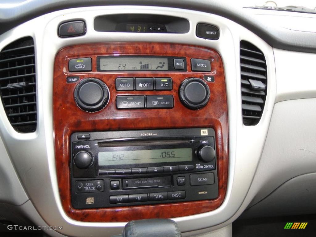 2004 Toyota Highlander Limited V6 Controls Photo #38742752