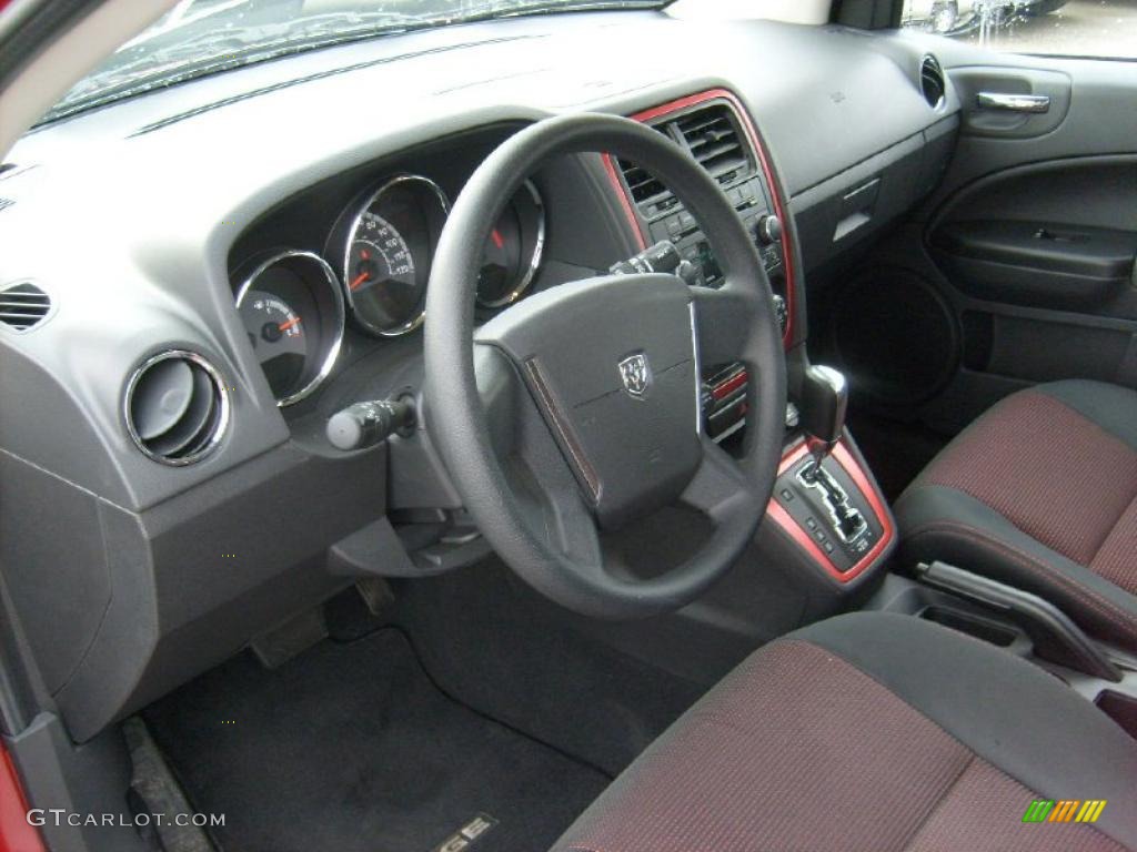 Dark Slate Gray Interior 2010 Dodge Caliber Heat Photo #38742948