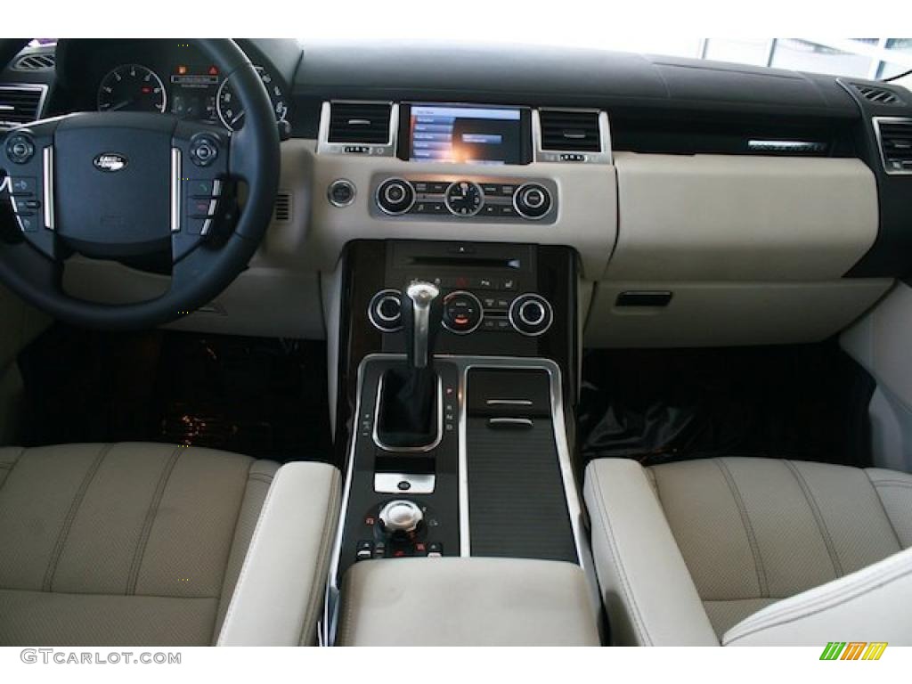 2011 Land Rover Range Rover Sport HSE LUX Ivory/Ebony Dashboard Photo #38743104