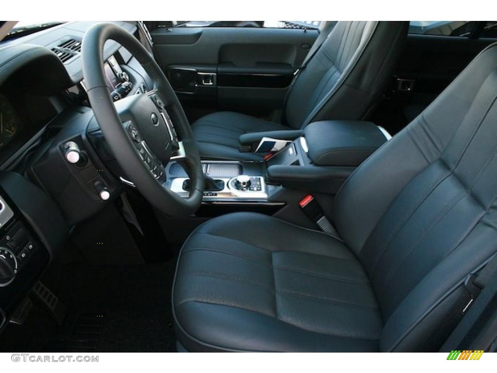 Jet Black/Jet Black Interior 2011 Land Rover Range Rover Supercharged Photo #38743372