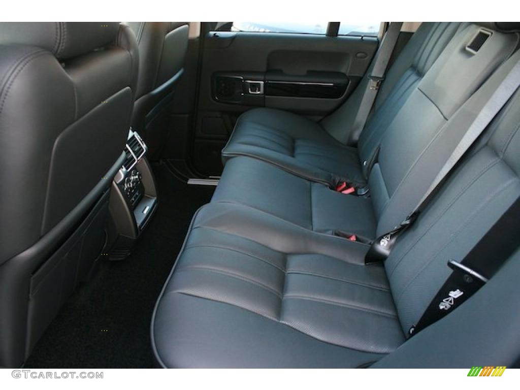 Jet Black/Jet Black Interior 2011 Land Rover Range Rover Supercharged Photo #38743388